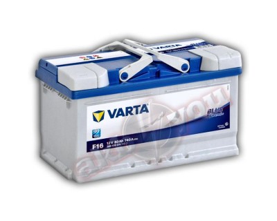 Varta Blue Dynamic (F16) 580400074 (6 CT-80) 80Ah-740Aen R+ - фото 1